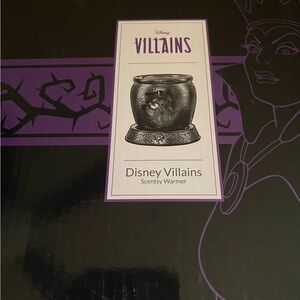 Disney villains maleficent Scentsy Warmer - Black and Purple